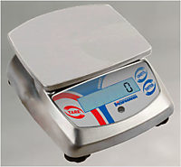 Hofmann SM 6 E eichfähig IP65, chromstahl, 6Kg -1g-Teilung